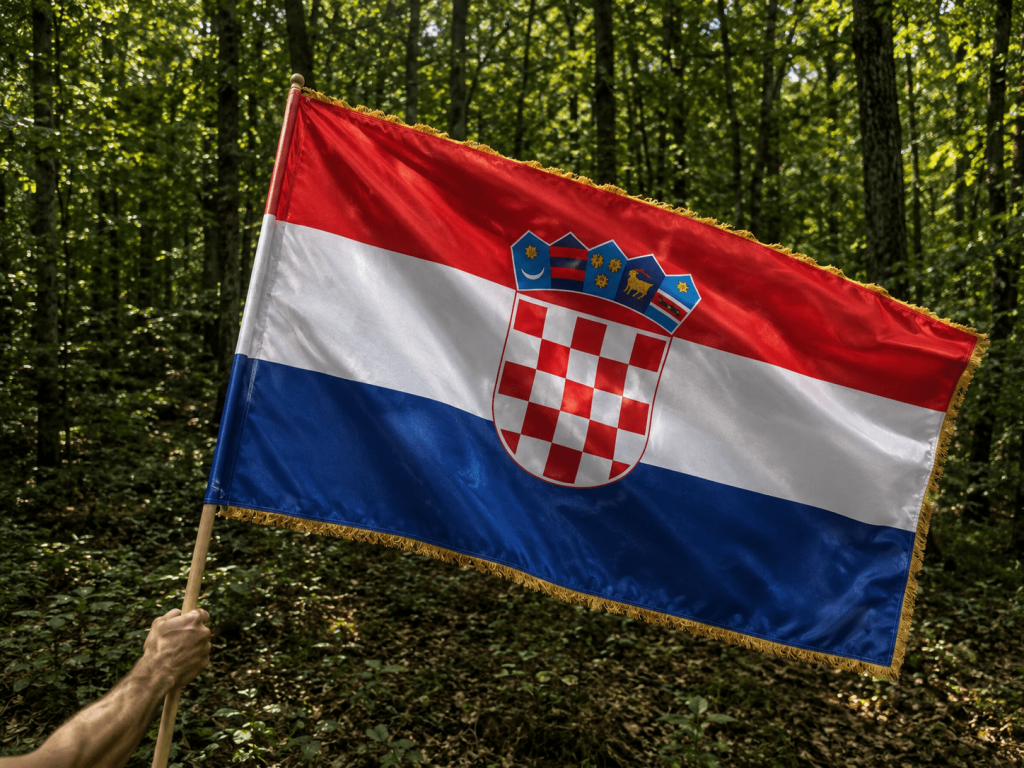 REPUBLIKA HRVATSKA - Zastava (SVEČANA)