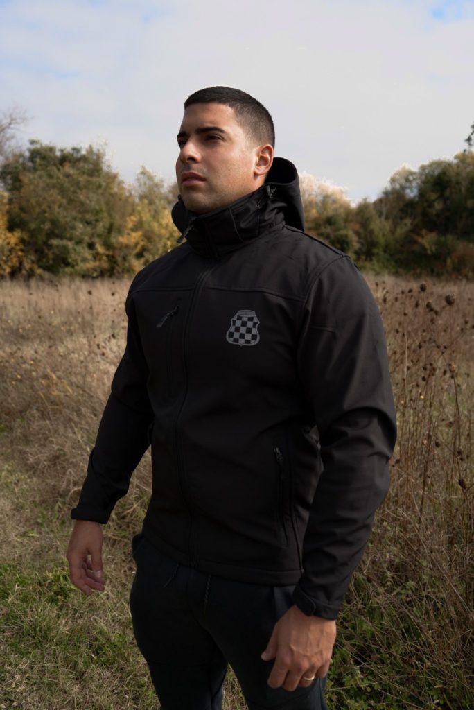 Herceg-Bosna Siva Verzija - Softshell Jakna