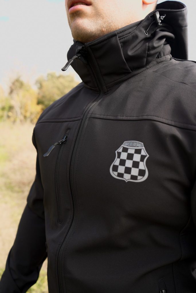 Herceg-Bosna Siva Verzija - Softshell Jakna